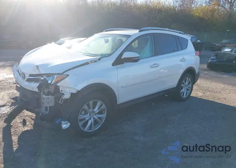 2013 Toyota Rav4 Limited из США, поврежденный, VIN 2T3DFREV3DW048666